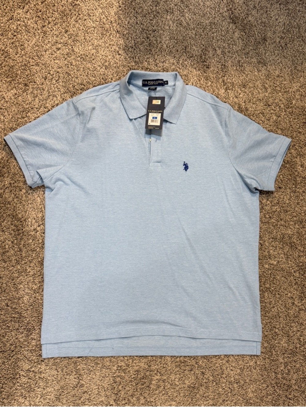 Polo by Ralph Lauren Men's Sky Blue Signature Pony Polo